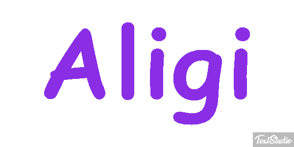Aligi Efekt tekstowy