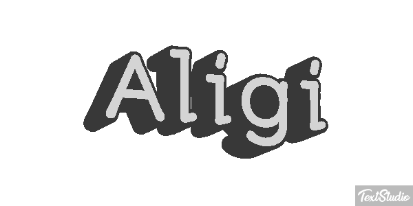 Aligi Efekt tekstowy