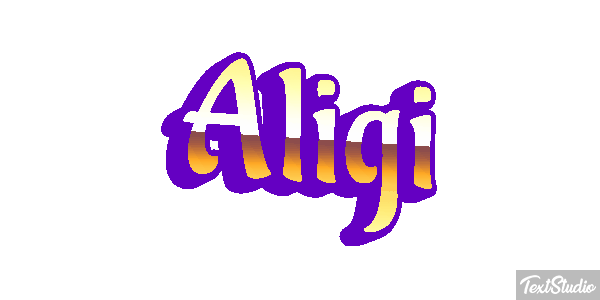 Aligi Efekt tekstowy