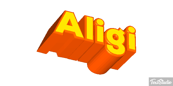 Aligi Efekt tekstowy