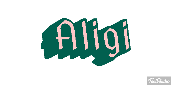 Aligi Efekt tekstowy