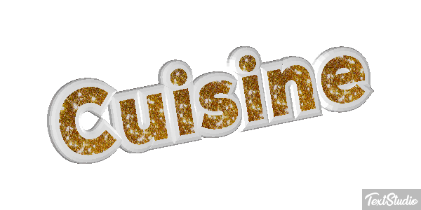 Cuisine Text effect