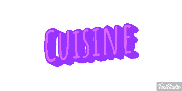 Cuisine Text effect