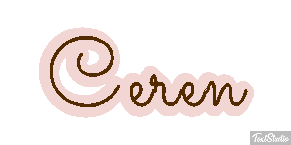 Ceren Texteffekt