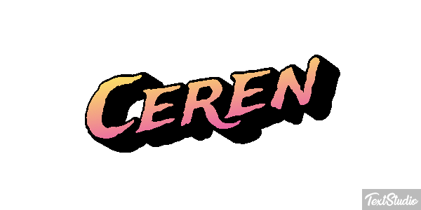 Ceren Texteffekt