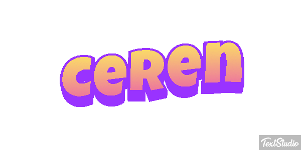 Ceren Texteffekt