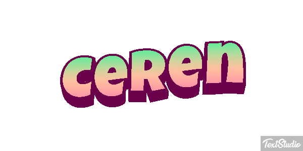 Ceren Texteffekt