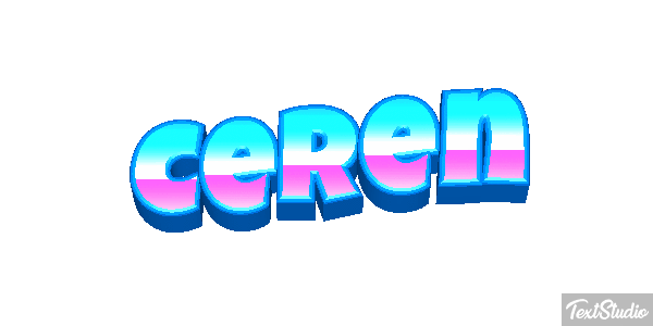 Ceren Texteffekt