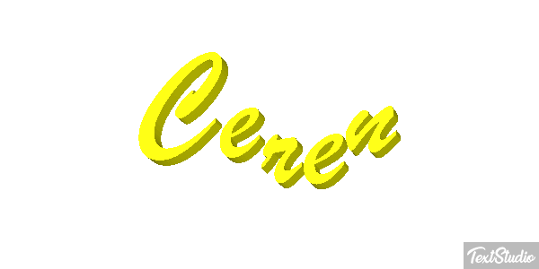 Ceren Texteffekt