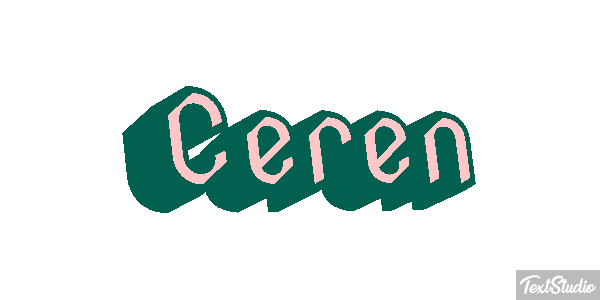 Ceren Texteffekt