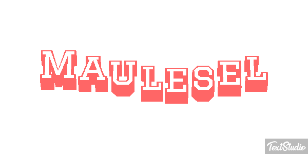 Maulesel Texteffekt