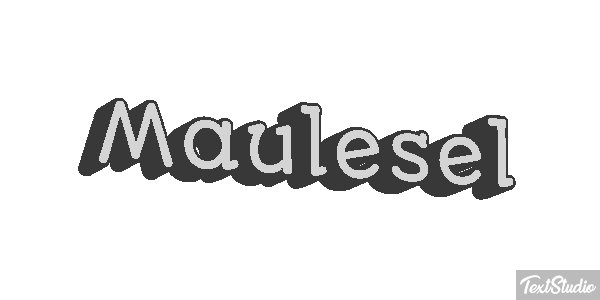 Maulesel Texteffekt