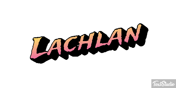 Lachlan Effetto testo