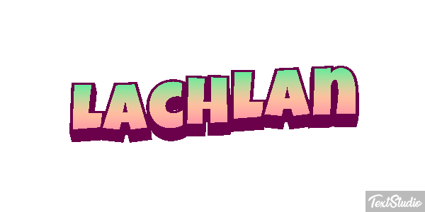 Lachlan Effetto testo