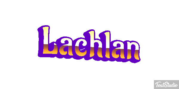 Lachlan Effetto testo