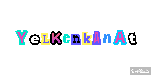 Yelkenkanat Metin efekti