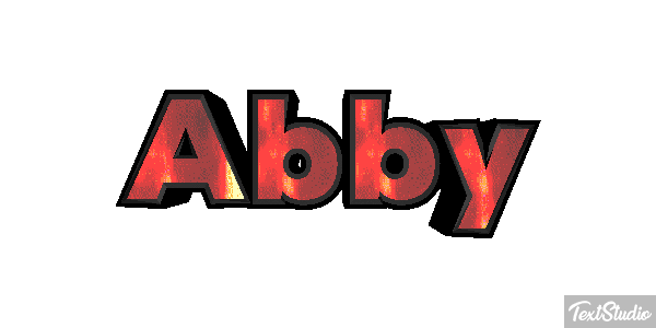 Abby Text effect