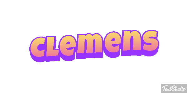 Clemens Text effect