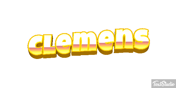 Clemens Text effect