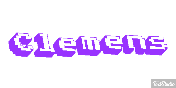 Clemens Text effect