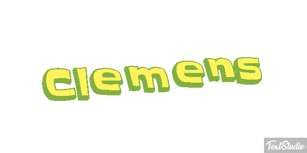 Clemens Text effect