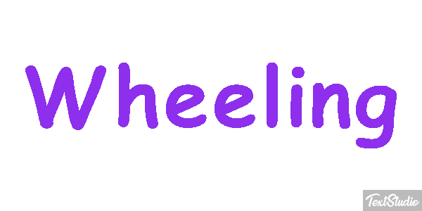 Wheeling Effet de texte