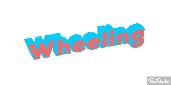 Wheeling Effet de texte