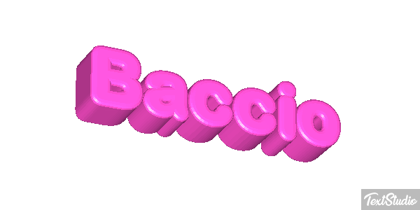 Baccio Effetto testo