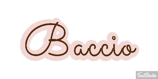 Baccio Effetto testo