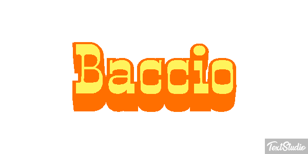Baccio Effetto testo
