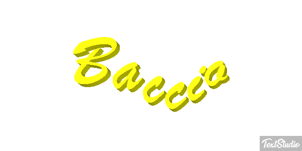 Baccio Effetto testo