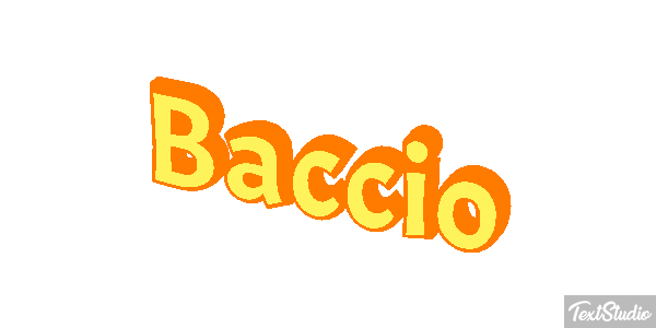 Baccio Effetto testo