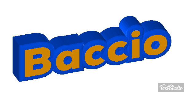 Baccio Effetto testo