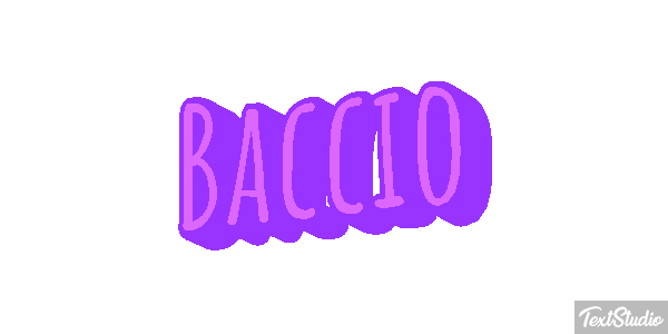 Baccio Effetto testo