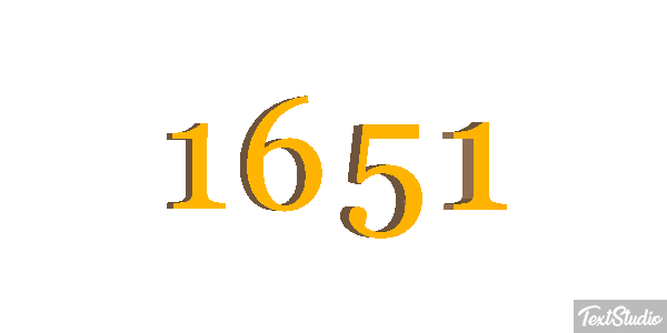 1651 Text effect