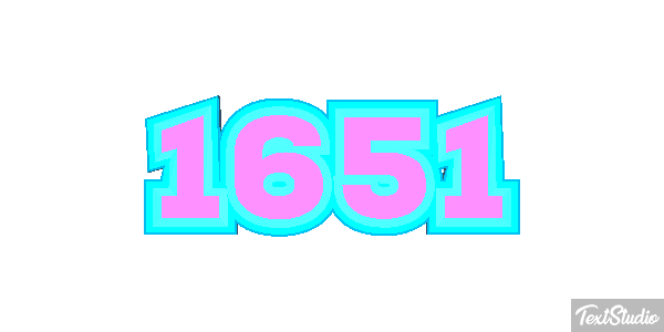 1651 Text effect