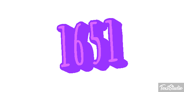 1651 Text effect
