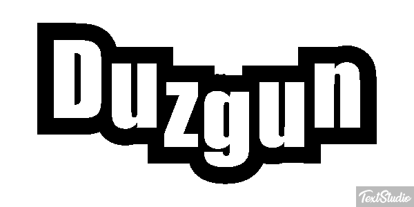 Duzgun Effetto testo