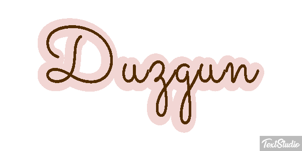 Duzgun Effetto testo