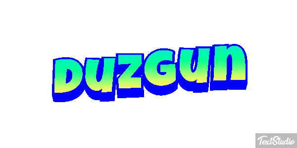 Duzgun Effetto testo