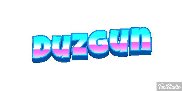 Duzgun Effetto testo