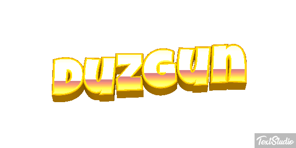 Duzgun Effetto testo
