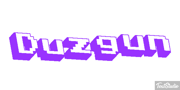 Duzgun Effetto testo