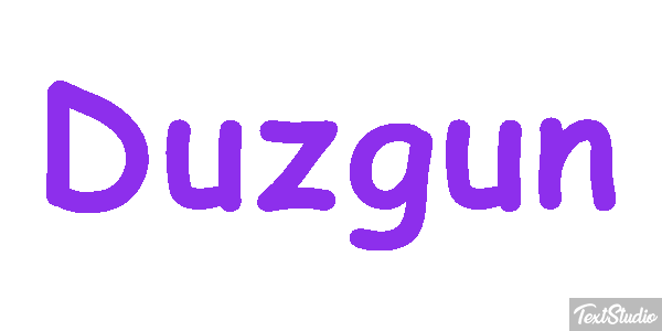 Duzgun Effetto testo
