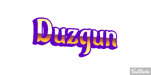 Duzgun Effetto testo