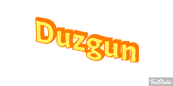 Duzgun Effetto testo