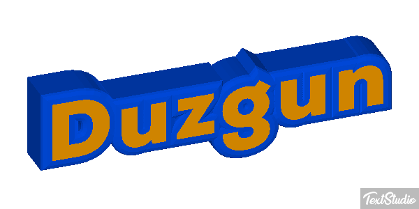 Duzgun Effetto testo