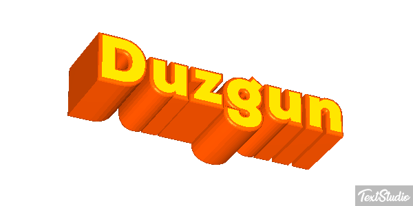 Duzgun Effetto testo