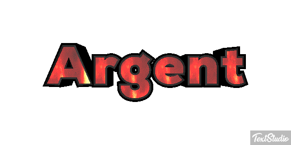 Argent Efeito do texto