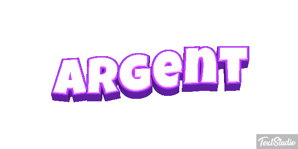 Argent Efeito do texto